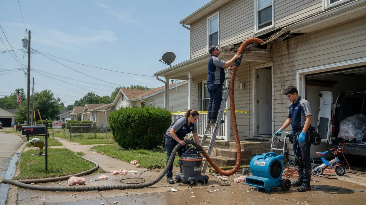Water Damage Restoration in New Riegel, OH near me